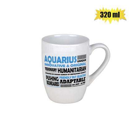 Mug daily horoscope aquarius 500ml