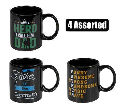 Mug occasions dad black asstd