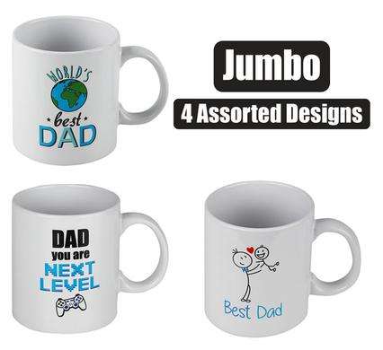 Mug occasions dad jumbo 2-asstd