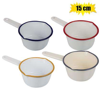 Sauce pan 15cm enamel milk-pan