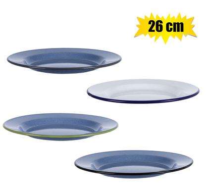 Plate enamel 26cm dinner