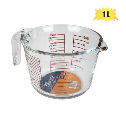 Measuring-jug glass 1l hillhouse