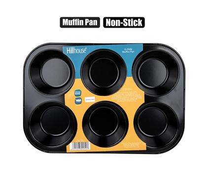 Bakeware non-stick muffin pan 6-hole