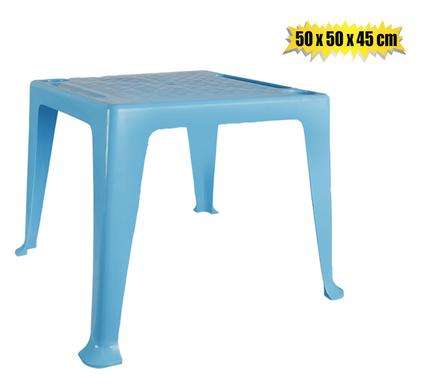 Table kiddies 50x50x45cm - blue