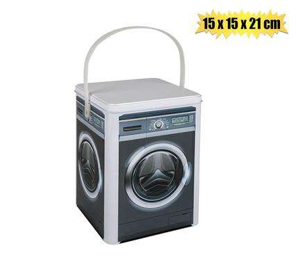 Storage tin washing machine 15x15x21cm