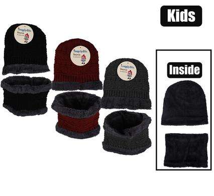 Beanie & neckerchief set kids