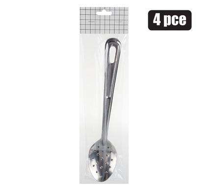 Cutlery slotted-spoons 4pc everyday