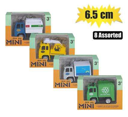 Die cast single mini truck 6.5cm