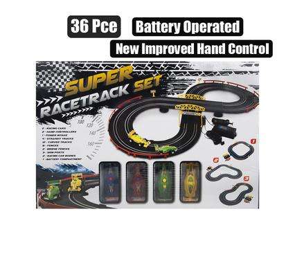 Battery operated track-set power 36pc