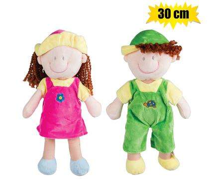 Doll rag 30cm asstd