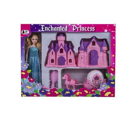 Doll fashion with castle & accessories