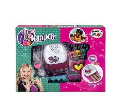 Play-set nail salon w/dryer