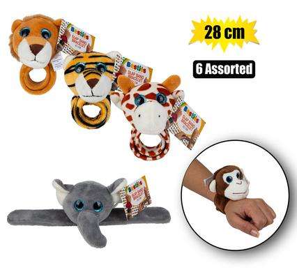 Plush slapper band asstd 22cm