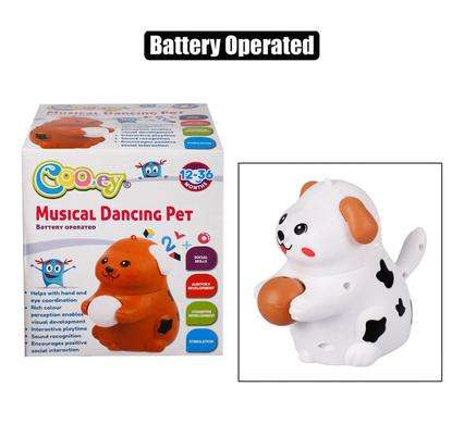 Baby toy music walk pet 12.9x7cm