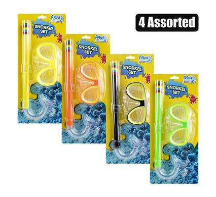 Swim-set mask + snorkel blister
