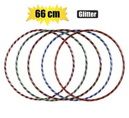 Hula-hoop glittery 66cm