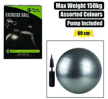 Fitness ball yoga asstd 65cm