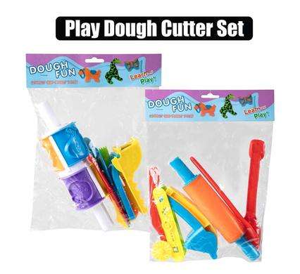 Edu play dough novelty cutter set