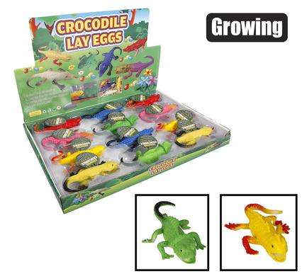 Novelty growing crocodile