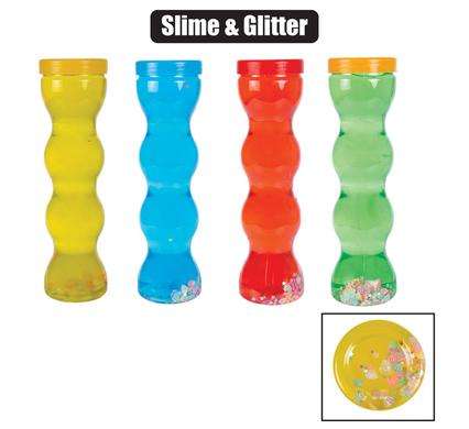 Novelty slime tropical bulk bottle asstd