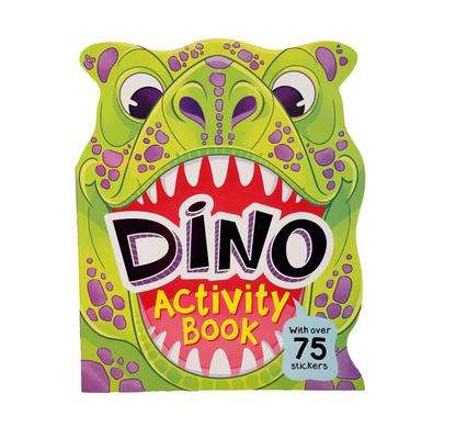 Book activity shaped dino