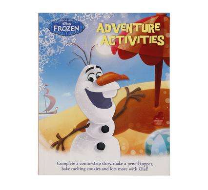 Book activity adventure frozen