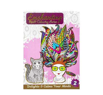 Book colouring enchanting 2
