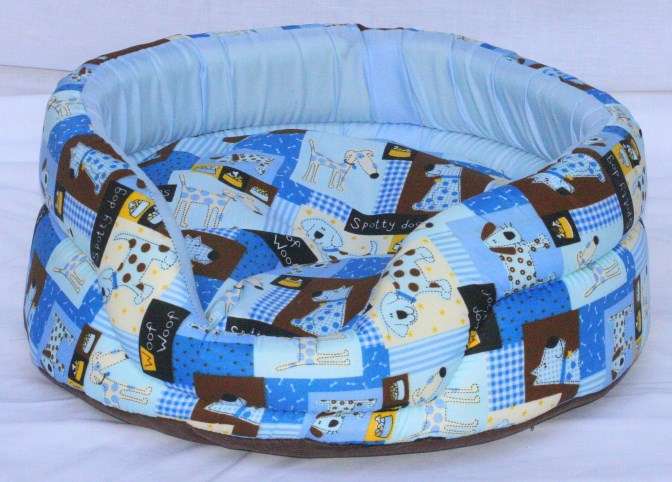 15" Economy Foam Dog Bed & Cushion - 6kg