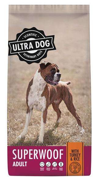 Ultra Dog Superwoof Adult Turkey&Rice - 20kg