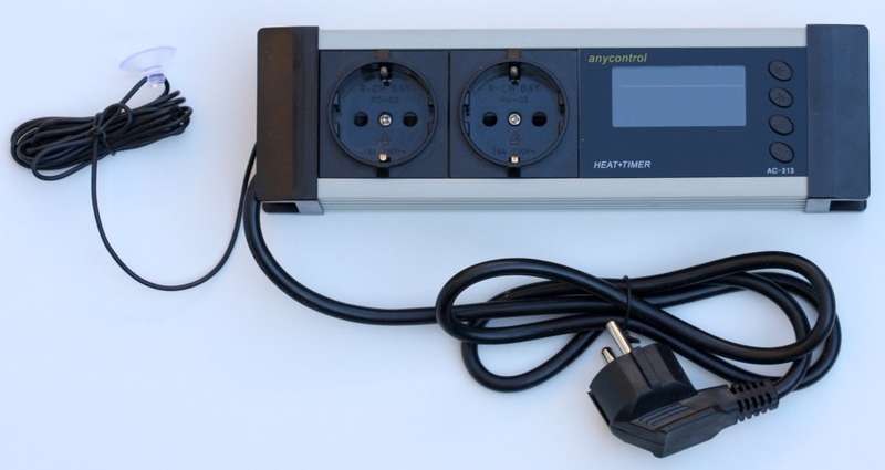 Dimming Day/Night Thermostat with Timer