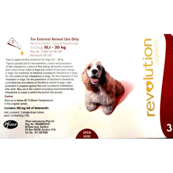 Revolution Dog 10.1-20kg