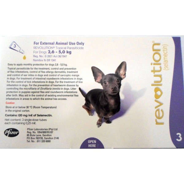 Revolution Dog 2.6-5kg