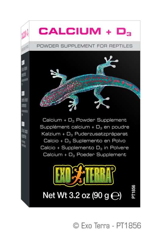 EXO TERRA CALCIUM + D3 POWDER SUPPLEMENT