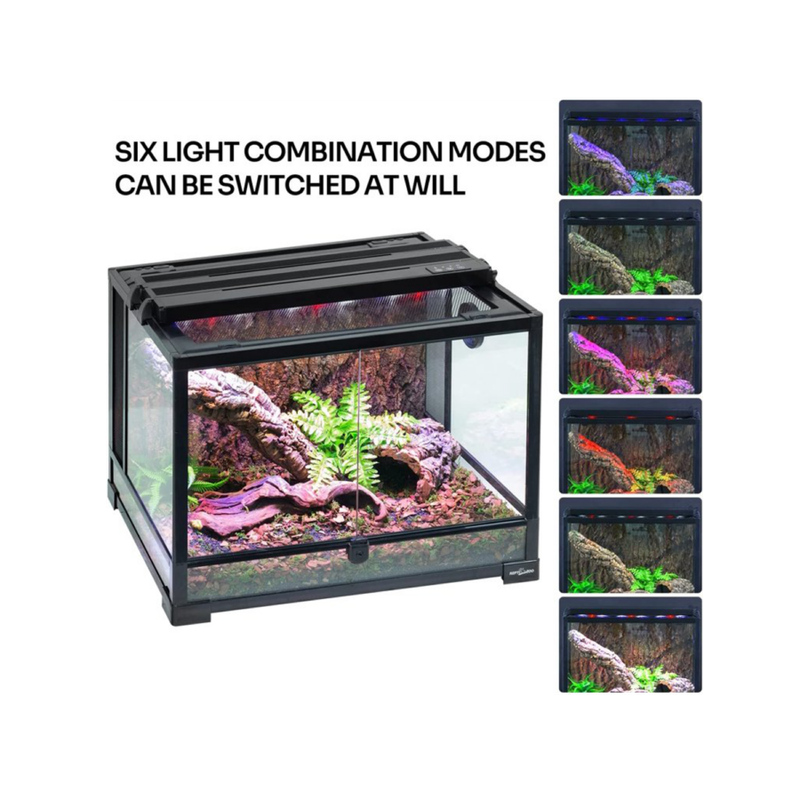 REPTIZOO LED UVB 10.0 LIGHT HOOD-DESERT