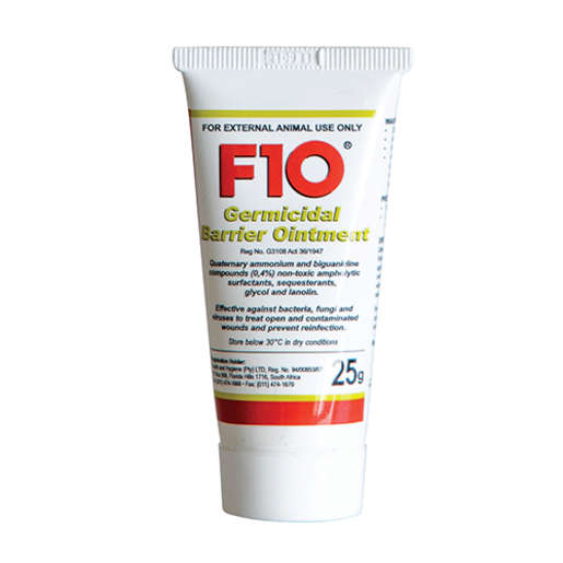 F10 Germicidal Barrier Ointment 25g