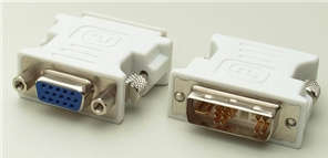 DVI-A to 15PIN VGA Adaptor (Analogue)