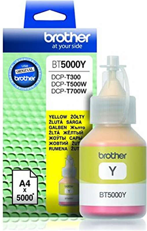 Brother Yellow Ink for DCPT310: DCPT500W/ DCPT510W/ DCPT710W and MFCT910DW