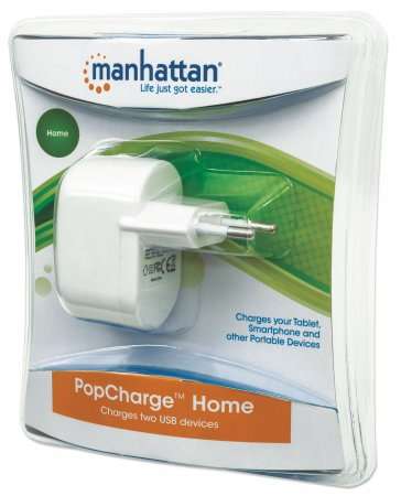 Manhattan PopCharge Home - Europlug