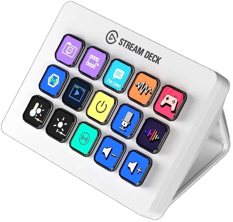 Elgato Stream Deck MK.2 Tactile Control Interface - 15 Customizable LCD Keys