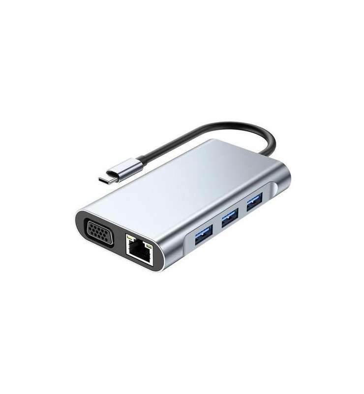 USB Type C 10 in 1 Dock