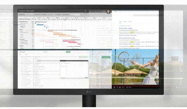 LG 26WQ500-B 25.7 inch UltraWide FHD HDR10 with AMD FreeSync IPS Monitor - 21:9 HD Format