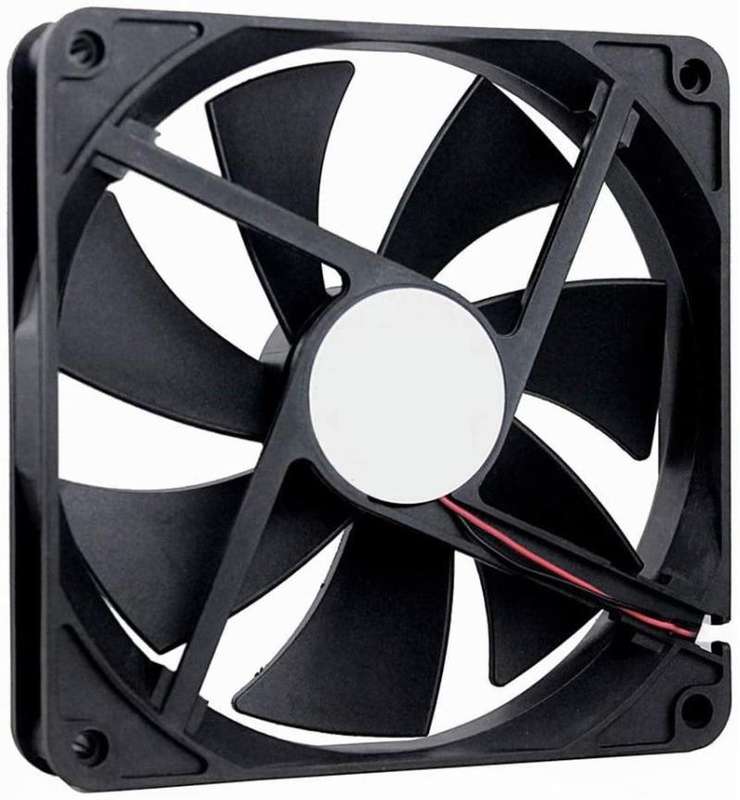 140mm Chassis Fan Black
