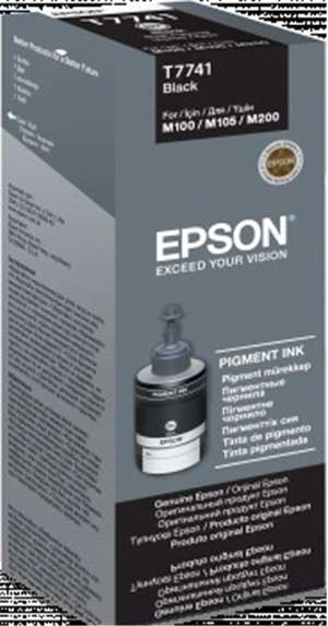 Epson Ink Bottles Black 140ml WF-M100 / M200 / M105 / L1455 6000 pages