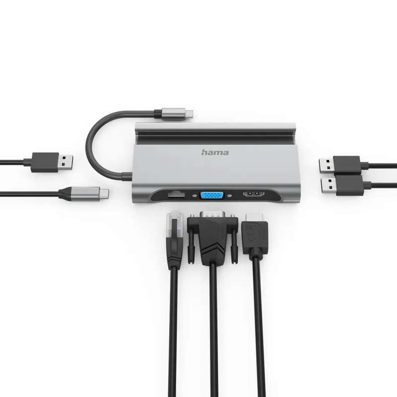 HAMA USB-C Hub Multiport 7 Port