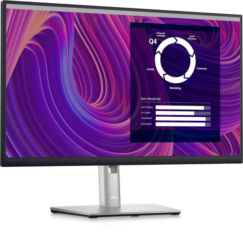 Dell P2423D 23.8 inch IPS QHD 2560x1440 LED backlit Monitor DP HDMI