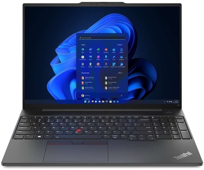 Lenovo Thinkpad E16 Gen1 13th gen Notebook i5-1335U 4.6GHz 8GB 512GB 16 inch