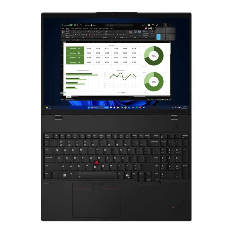 Lenovo ThinkPad L16 G1 16-inch WUXGA Laptop - Intel Core Ultra 7 155U 1TB SSD 16GB RAM LTE Win 11...