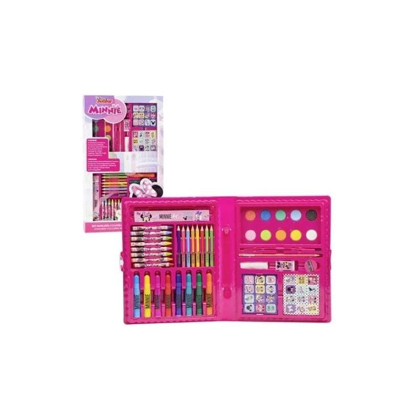Colouring Stationery Set Box - Minnie