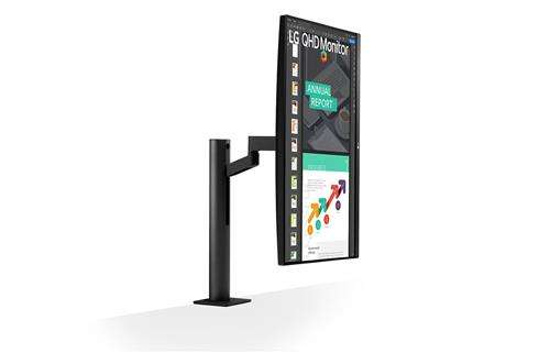 LG 27QN880-B 27 inch QHD Ergo IPS Monitor with USB Type-C Monitor - IPS panel