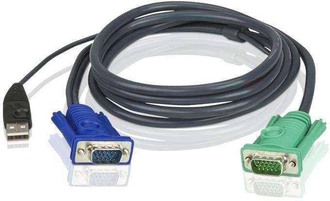 Aten 1.8M USB KVM Cable with 3 in 1 SPHD